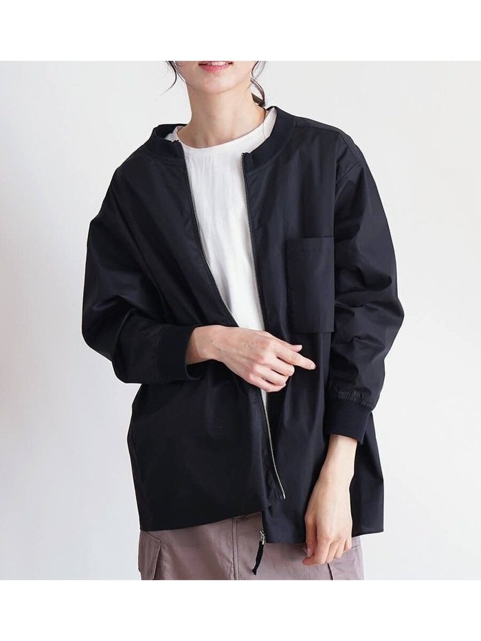 【ラシュッド/LASUD】のノーカラーデザインライトブルゾン インテリア・キッズ・メンズ・レディースファッション・服の通販 founy(ファニー) https://founy.com/ ファッション Fashion レディースファッション Fashion for Women アウター Coat / Outerwear Collection ブルゾンジャケット・スポーティアウター Blouson Jackets おすすめ Recommended / Our Picks スタンダード Standard, Basic フェミニン Feminine, Girly ブルゾン Blouson, Bomber Jacket ボックス Boxy, Box Shape ポケット Pocket, Pocket Detail |ID: prp329100004530370 ipo3291000000032609996