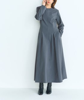 【ノーク/N.O.R.C】の【CLEAN MOTION】ウォシャブルタックフレアワンピース 人気、トレンドファッション・服の通販 founy(ファニー) ファッション Fashion レディースファッション Ladies' Fashion Online ワンピース Dress ストレッチ Stretch 吸水 Water Absorption |ID:prp329100004530381