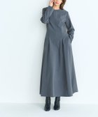 【ノーク/N.O.R.C】の【CLEAN MOTION】ウォシャブルタックフレアワンピース 人気、トレンドファッション・服の通販 founy(ファニー) ファッション Fashion レディースファッション Ladies' Fashion Online ワンピース Dress ストレッチ Stretch 吸水 Water Absorption thumbnail グレー|ID: prp329100004530381 ipo3291000000032690734