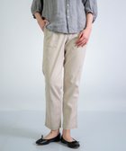 【ドミンゴ/DOMINGO】のリネンコットンツイルストレッチ レグレットベーカーパンツ 人気、トレンドファッション・服の通販 founy(ファニー) ファッション Fashion レディースファッション Fashion for Women パンツ Pants & Trousers アンクル Ankle-Length Design ストレッチ Stretch, Stretchy Fabric スニーカー Sneakers, Trainers テーパード Tapered, Tapered Pants バランス Balance, Style Balance リネン Linen, Linen Fabric 夏 Summer thumbnail ライトベージュ|ID: prp329100004530392 ipo3291000000032715220
