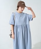【フリークスストア/FREAK'S STORE】のウエスト ギャザー 切り替え ワンピース【限定展開】 25SS サックスブルー|ID: prp329100004530407 ipo3291000000033556646