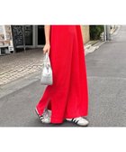 【チャオパニックティピー/CIAOPANIC TYPY】の【低身長・高身長対応/サイズ展開あり【WEB限定】サーマルスキッパーワンピース 人気、トレンドファッション・服の通販 founy(ファニー) ファッション Fashion レディースファッション WOMEN ワンピース Dress スキッパー Skipper ワッフル Waffle 楽ちん Easy thumbnail レッド|ID: prp329100004530412 ipo3291000000032029289