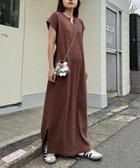【チャオパニックティピー/CIAOPANIC TYPY】の【低身長・高身長対応/サイズ展開あり【WEB限定】サーマルスキッパーワンピース 人気、トレンドファッション・服の通販 founy(ファニー) ファッション Fashion レディースファッション WOMEN ワンピース Dress スキッパー Skipper ワッフル Waffle 楽ちん Easy thumbnail ブラウン|ID: prp329100004530412 ipo3291000000032029294
