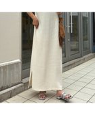 【チャオパニックティピー/CIAOPANIC TYPY】の【低身長・高身長対応/サイズ展開あり【WEB限定】サーマルスキッパーワンピース アイボリー|ID: prp329100004530412 ipo3291000000032235294