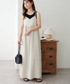 【ディスコート/Discoat】の【WEB限定】生地ジャガードキャミワンピース 人気、トレンドファッション・服の通販 founy(ファニー) ファッション Fashion レディースファッション Fashion for Women ワンピース Dresses キャミソールワンピース Camisole Dresses インナー Innerwear キャミワンピース Cami Dress, Slip Dress チェック Check, Plaid, Tartan ロング Long, Long-Length thumbnail ライトグレー|ID: prp329100004530420 ipo3291000000033583599