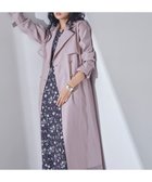 【プロポーション ボディドレッシング/PROPORTION BODY DRESSING】のシアートレンチコート ピンク|ID: prp329100004530427 ipo3291000000032029351