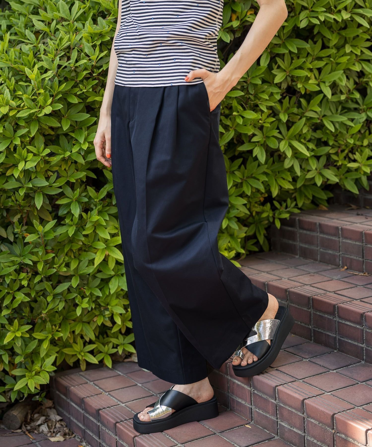 【ニコアンド/niko and】のボーイズクラフトチノパンツ インテリア・キッズ・メンズ・レディースファッション・服の通販 founy(ファニー) 　ファッション　Fashion　レディースファッション　WOMEN　パンツ　Pants　おすすめ　Recommend　キャミソール　Camisole　センター　Center　ベーシック　Basic　ボトム　Bottom　ワイド　Wide　エレガント 上品　Elegant　ネイビー88|ID: prp329100004530437 ipo3291000000032029388