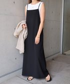 【その他のブランド/Other】のとろみ ストレート Iライン キャミ ワンピース evernavy エバーネイビー ブラック|ID: prp329100004530456 ipo3291000000032029453