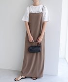 【その他のブランド/Other】のとろみ ストレート Iライン キャミ ワンピース evernavy エバーネイビー グレージュ|ID: prp329100004530456 ipo3291000000032029460