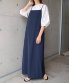 【その他のブランド/Other】のとろみ ストレート Iライン キャミ ワンピース evernavy エバーネイビー ネイビー|ID: prp329100004530456 ipo3291000000032029462