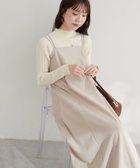 【ナチュラルクチュール/natural couture】のカットジョーゼットキャミワンピース 人気、トレンドファッション・服の通販 founy(ファニー) ファッション Fashion レディースファッション Fashion for Women ワンピース Dresses キャミソールワンピース Camisole Dresses カットソー Cut and Sewn Top キャミワンピース Cami Dress, Slip Dress シンプル Simple, Minimal スリット Slit, Slit Detail チェック Check, Plaid, Tartan ドット Polka Dot, Dot Pattern ハイネック High Neck, Mock Neck フレア Flare, Flared ベーシック Basic, Essential ポケット Pocket, Pocket Detail 無地 Plain, Solid Color リボン Ribbon, Bow A/W・秋冬 Autumn/Winter 2025年 2025 2025-2026秋冬・A/W Autumn/Winter 2025–26 AW25–26 thumbnail グレイッシュベージュ|ID: prp329100004530467 ipo3291000000033634364