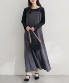 【ナチュラルクチュール/natural couture】のカットジョーゼットキャミワンピース 人気、トレンドファッション・服の通販 founy(ファニー) ファッション Fashion レディースファッション Fashion for Women ワンピース Dresses キャミソールワンピース Camisole Dresses カットソー Cut and Sewn Top キャミワンピース Cami Dress, Slip Dress シンプル Simple, Minimal スリット Slit, Slit Detail チェック Check, Plaid, Tartan ドット Polka Dot, Dot Pattern ハイネック High Neck, Mock Neck フレア Flare, Flared ベーシック Basic, Essential ポケット Pocket, Pocket Detail 無地 Plain, Solid Color リボン Ribbon, Bow A/W・秋冬 Autumn/Winter 2025年 2025 2025-2026秋冬・A/W Autumn/Winter 2025–26 AW25–26 thumbnail グレー|ID: prp329100004530467 ipo3291000000033634370