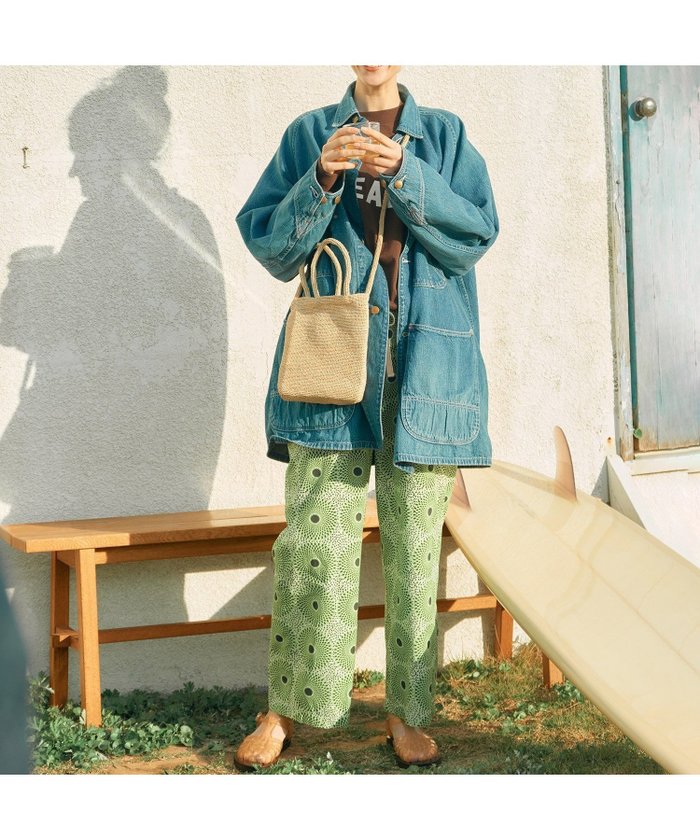 【ビショップ/Bshop】のバティックイージーパンツ WOMEN インテリア・キッズ・メンズ・レディースファッション・服の通販 founy(ファニー) https://founy.com/ ファッション Fashion レディースファッション WOMEN パンツ Pants ストレート Straight ドローコード Draw Cord ブロード Broad 軽量 Lightweight |ID: prp329100004530469 ipo3291000000032029509