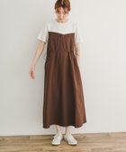 【その他のブランド/Other】のドッキングナイロンワンピース(半袖) BRN|ID: prp329100004530480 ipo3291000000032029561