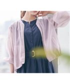 【クチュール ブローチ/Couture Brooch】の【マシンウォッシャブル・シアー】袖シャーリングシアーブルゾン ピンクベージュ|ID: prp329100004530486 ipo3291000000032749759