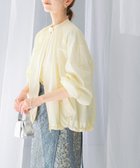 【アーバンリサーチ ロッソ/URBAN RESEARCH ROSSO】のギャザーボリュームブルゾン OFF WHITE|ID: prp329100004530487 ipo3291000000032029604