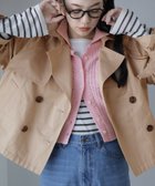 【エヌ ナチュラルビューティーベーシック/N.Natural Beauty basic】の袖バックルショートトレンチコート ベージュ1|ID: prp329100004530503 ipo3291000000032029661