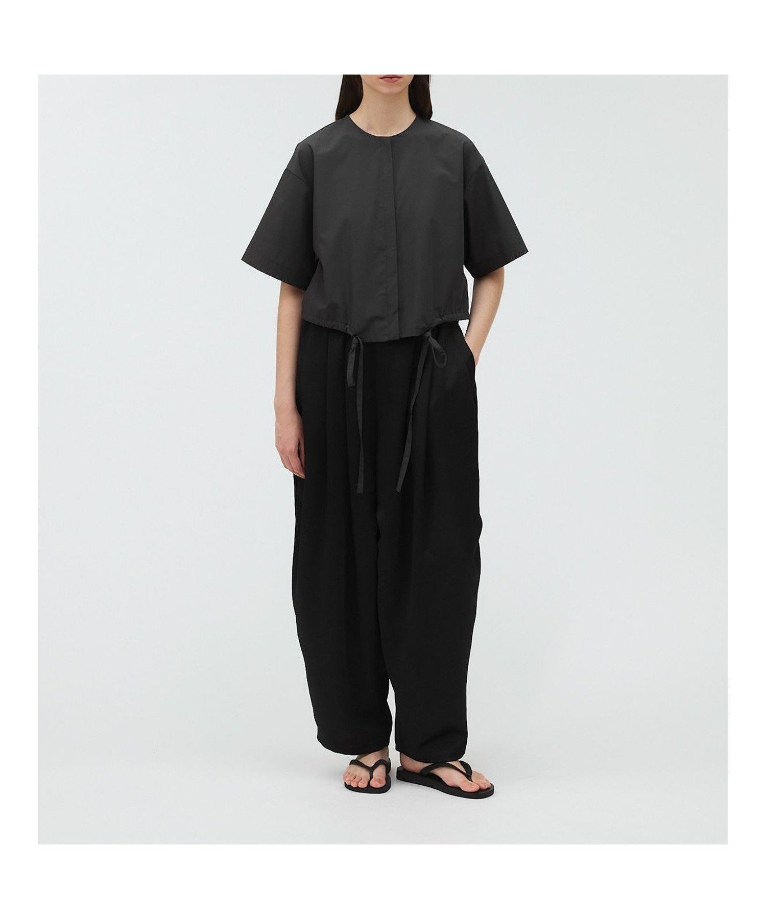 【マーコート/MARcourt】のmizuiro ind サテンワイドカーゴパンツ インテリア・キッズ・メンズ・レディースファッション・服の通販 founy(ファニー) 　ファッション　Fashion　レディースファッション　Fashion for Women　パンツ　Pants & Trousers　カーゴパンツ　Cargo Pants, Utility Pants　サテン　Satin, Glossy Fabric　人気　Popular, Best Seller　今季　This Season, Current Season　ブラック|ID: prp329100004530507 ipo3291000000032748089