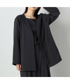 【コムサイズム/COMME CA ISM】の【UVカット・吸水速乾・接触冷感】kireri 着流しジャケット 人気、トレンドファッション・服の通販 founy(ファニー) ファッション Fashion レディースファッション WOMEN アウター Coat Outerwear ジャケット Jackets ジャケット Jacket 吸水 Water Absorption thumbnail チャコール|ID: prp329100004530514 ipo3291000000032351964
