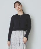 【インデックス/INDEX】の《ツインセット》カーディガン*ニットドッキングワンピース【洗濯機洗い可】 人気、トレンドファッション・服の通販 founy(ファニー) ファッション Fashion レディースファッション WOMEN ワンピース Dress カーディガン Cardigan シンプル Simple デニム Denim フラワー Flower フレア Flare プリント Print プリーツ Pleats ポケット Pocket 半袖 Short Sleeve 夏 Summer thumbnail ネイビー|ID: prp329100004530521 ipo3291000000032029734