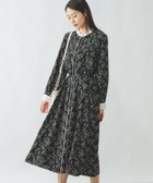 【グローバルワーク/GLOBAL WORK】のさらさらリラックススタイルアップワンピース/283767 人気、トレンドファッション・服の通販 founy(ファニー) ファッション Fashion レディースファッション Ladies' Fashion Online ワンピース Dress ジャケット Jacket ブルゾン Blouson プリント Print エレガント 上品 Elegant thumbnail ネイビー/小花柄88|ID: prp329100004530542 ipo3291000000032625602