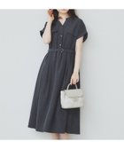 【インデックス/INDEX】の《6color/XS-LLsize》ダブルポケットスキッパーシャツワンピース【洗濯機洗い可/抗ピル/吸水速乾/防シワ】 チャコールグレー|ID: prp329100004530558 ipo3291000000032029899