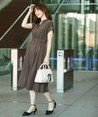 【インデックス/INDEX】の《6色展開/XS-LLサイズ》ダブルポケットスキッパーシャツワンピース【洗濯機洗い可/抗ピル/吸水速乾/防シワ】 ブラウン|ID: prp329100004530558 ipo3291000000032489481