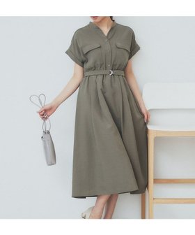 【インデックス/INDEX】の《7色展開/XS-LLサイズ》ダブルポケットスキッパーシャツワンピース【吸水速乾/防シワ/イージーアイロン/抗ピル/洗濯機洗い可】 人気、トレンドファッション・服の通販 founy(ファニー) ファッション Fashion レディースファッション Fashion for Women ワンピース Dresses シャツワンピース / 1枚で着映えコーデ Shirt Dresses 吸水 Absorbent, Quick-Dry スキッパー Skipper, Open Collar 定番 Standard, Basic Item フレア Flare, Flared ポケット Pocket, Pocket Detail 半袖 Short Sleeve, Half Sleeve |ID:prp329100004530558