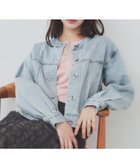 【インデックス/INDEX】のノーカラーGジャン【洗濯機洗い可】 人気、トレンドファッション・服の通販 founy(ファニー) ファッション Fashion レディースファッション WOMEN アウター Coat Outerwear スリーブ Sleeve デニム Denim バランス Balance フロント Front ポケット Pocket thumbnail ブルー|ID: prp329100004530567 ipo3291000000032207257