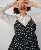 【フリークスストア/FREAK'S STORE】のインド カシュクールキャミソールチュニック 25SS ダークネイビー|ID:prp329100004530575