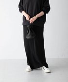 【かぐれ/kagure / URBAN RESEARCH】の『2サイズ展開』キュプラスカート BLACK|ID: prp329100004530587 ipo3291000000032030020