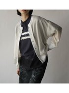 【ラシュッド/LASUD】のバイカラーヘムシアーブルゾン オフホワイト|ID: prp329100004530604 ipo3291000000032449499