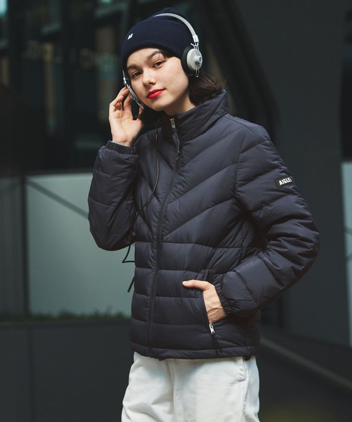 【エーグル/AIGLE】の撥水 ショート丈 スタンドジップ プレミアムグースダウンジャケット RP インテリア・キッズ・メンズ・レディースファッション・服の通販 founy(ファニー) https://founy.com/ ファッション Fashion レディースファッション Ladies' Fashion Online アウター Coat Outerwear ジャケット Jackets おすすめ Recommend アウトドア Outdoor キルティング Quilting ショート Short シンプル Simple ジャケット Jacket スクエア Square ダウン Down フィット Fit ブルゾン Blouson レギュラー Regular ビジネス 仕事 通勤 Business 防寒 Cold Protection |ID: prp329100004530609 ipo3291000000032647177