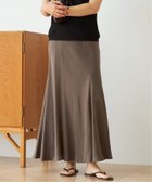 【プラージュ/Plage】の《追加》Washable Fibril ロングスカート ブラウン A|ID: prp329100004530610 ipo3291000000032030119