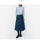 【マリメッコ/marimekko】のMaridenim Suoritus Unikko スカート 人気、トレンドファッション・服の通販 founy(ファニー) ファッション Fashion レディースファッション Fashion for Women スカート Skirts ストレッチ Stretch, Stretchy Fabric デニム Denim, Jeans Material パターン Pattern, Design Print パッチ Patch, Appliqué フロント Front, Front Design ポケット Pocket, Pocket Detail thumbnail ミッドインディゴ|ID: prp329100004530619 ipo3291000000032735684