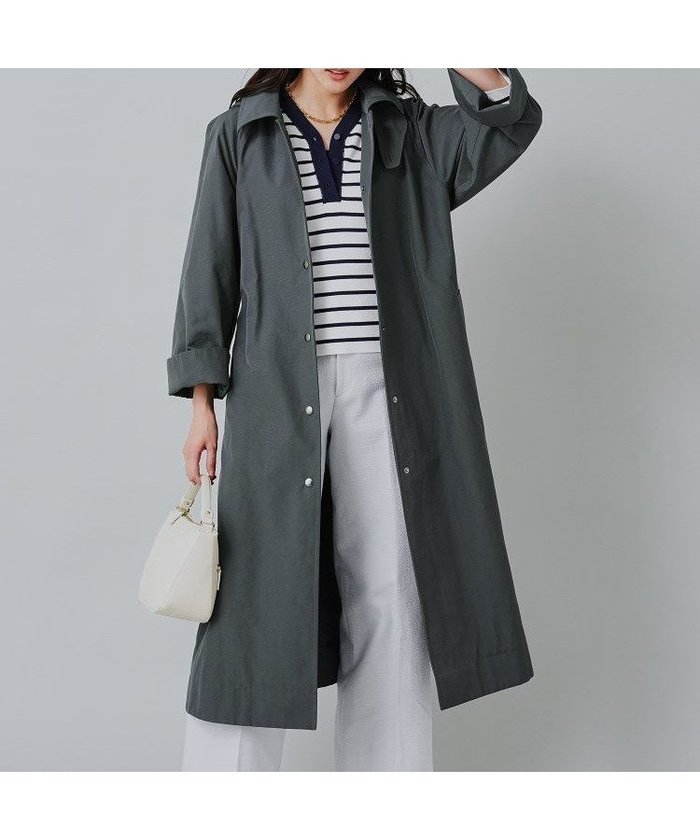 【アンタイトル/UNTITLED】のオックスステンカラーコート インテリア・キッズ・メンズ・レディースファッション・服の通販 founy(ファニー) https://founy.com/ ファッション Fashion レディースファッション WOMEN アウター Coat Outerwear コート Coats オックス Ox タンブラー Tumbler バランス Balance ベーシック Basic |ID: prp329100004530638 ipo3291000000032030220