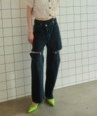 【メゾンスペシャル/MAISON SPECIAL】のサイドスラッシュデニム BLK|ID: prp329100004530666 ipo3291000000032030355