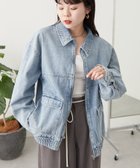 【チャオパニックティピー/CIAOPANIC TYPY】の【ユニセックス】ビックシルエットコットンデニムジャケット 人気、トレンドファッション・服の通販 founy(ファニー) ファッション Fashion レディースファッション WOMEN アウター Coat Outerwear ジャケット Jackets デニムジャケット Denim Jackets インナー Inner ジャケット Jacket スウェット Sweat スラックス Slacks セットアップ Set Up デニム Denim トレンド Trend パーカー Hoodie おすすめ Recommend thumbnail サックスブルー|ID: prp329100004530684 ipo3291000000032119704