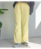 【チャオパニックティピー/CIAOPANIC TYPY】の【マイナス3キロ見え/低身長・高身長対応サイズ展開】すっきりシルエットリブパンツ イエローその他1|ID: prp329100004530685 ipo3291000000033554044