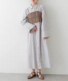 【センスオブプレイス/SENSE OF PLACE by URBAN RESEARCH】のビスチェセットワンピース BEG×O.WHT|ID: prp329100004530692 ipo3291000000032030471