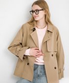 【サニーレーベル/Sonny Label / URBAN RESEARCH】の撥水ショートトレンチコート ベージュ|ID: prp329100004530694 ipo3291000000032030477