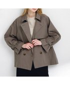 【サニーレーベル/Sonny Label / URBAN RESEARCH】の撥水ショートトレンチコート チャコール|ID: prp329100004530694 ipo3291000000032030478