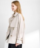 【サニーレーベル/Sonny Label / URBAN RESEARCH】の撥水ショートトレンチコート L.グレー|ID: prp329100004530694 ipo3291000000032030481