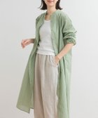 【アーバンリサーチ ドアーズ/URBAN RESEARCH DOORS】のカラーストライプシャツワンピース GREEN|ID: prp329100004530702 ipo3291000000032030514