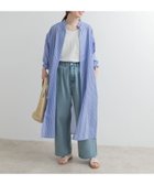 【アーバンリサーチ ドアーズ/URBAN RESEARCH DOORS】のカラーストライプシャツワンピース BLUE|ID: prp329100004530702 ipo3291000000032030515