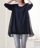 【ラナン/Ranan】の異素材切替フレアーチュニック 人気、トレンドファッション・服の通販 founy(ファニー) ファッション Fashion レディースファッション WOMEN トップス・カットソー Tops/Tshirt カットソー Cut And Sew シフォン Chiffon チュニック Tunic フレア Flare リラックス Relax ロング Long 切替 Switching 夏 Summer thumbnail ブラック|ID: prp329100004530707 ipo3291000000032030541