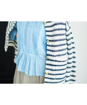 【ルクールブラン/le.coeur blanc】のドライタッチシャギーニットジャケット 人気、トレンドファッション・服の通販 founy(ファニー) ファッション Fashion レディースファッション WOMEN アウター Coat Outerwear ジャケット Jackets ウェーブ Wave 春 Spring クラシカル Classical コンパクト Compact ジャケット Jacket デニム Denim トレンド Trend 定番 Standard ボーダー Border おすすめ Recommend |ID:prp329100004530710