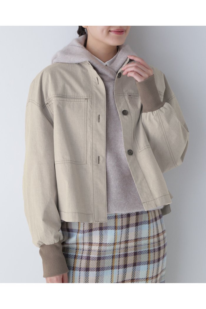【ヒューマンウーマン/HUMAN WOMAN】の30/-リサイクル混コットンウェザーブルゾン インテリア・キッズ・メンズ・レディースファッション・服の通販 founy(ファニー) https://founy.com/ ファッション Fashion レディースファッション WOMEN アウター Coat Outerwear ブルゾン Blouson/Jackets おすすめ Recommend インナー Inner ショート Short スタンダード Standard トレーナー Trainer ブルゾン Blouson ポケット Pocket |ID: prp329100004530714 ipo3291000000032030562