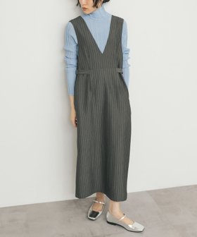 【ケービーエフ/KBF / URBAN RESEARCH】の『2サイズ展開』ピンストライプジャンパースカート 人気、トレンドファッション・服の通販 founy(ファニー) ファッション Fashion レディースファッション WOMEN スカート Skirt 2025年 2025 2025春夏・S/S Ss,Spring/Summer,2025 インナー Inner ストライプ Stripe フォーマル Formal マニッシュ Mannish 夏 Summer S/S・春夏 Ss・Spring/Summer |ID:prp329100004530734