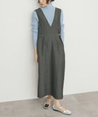 【ケービーエフ/KBF / URBAN RESEARCH】の『2サイズ展開』ピンストライプジャンパースカート 人気、トレンドファッション・服の通販 founy(ファニー) ファッション Fashion レディースファッション WOMEN スカート Skirt 2025年 2025 2025春夏・S/S Ss,Spring/Summer,2025 インナー Inner ストライプ Stripe フォーマル Formal マニッシュ Mannish 夏 Summer S/S・春夏 Ss・Spring/Summer thumbnail GRAY|ID: prp329100004530734 ipo3291000000032304601